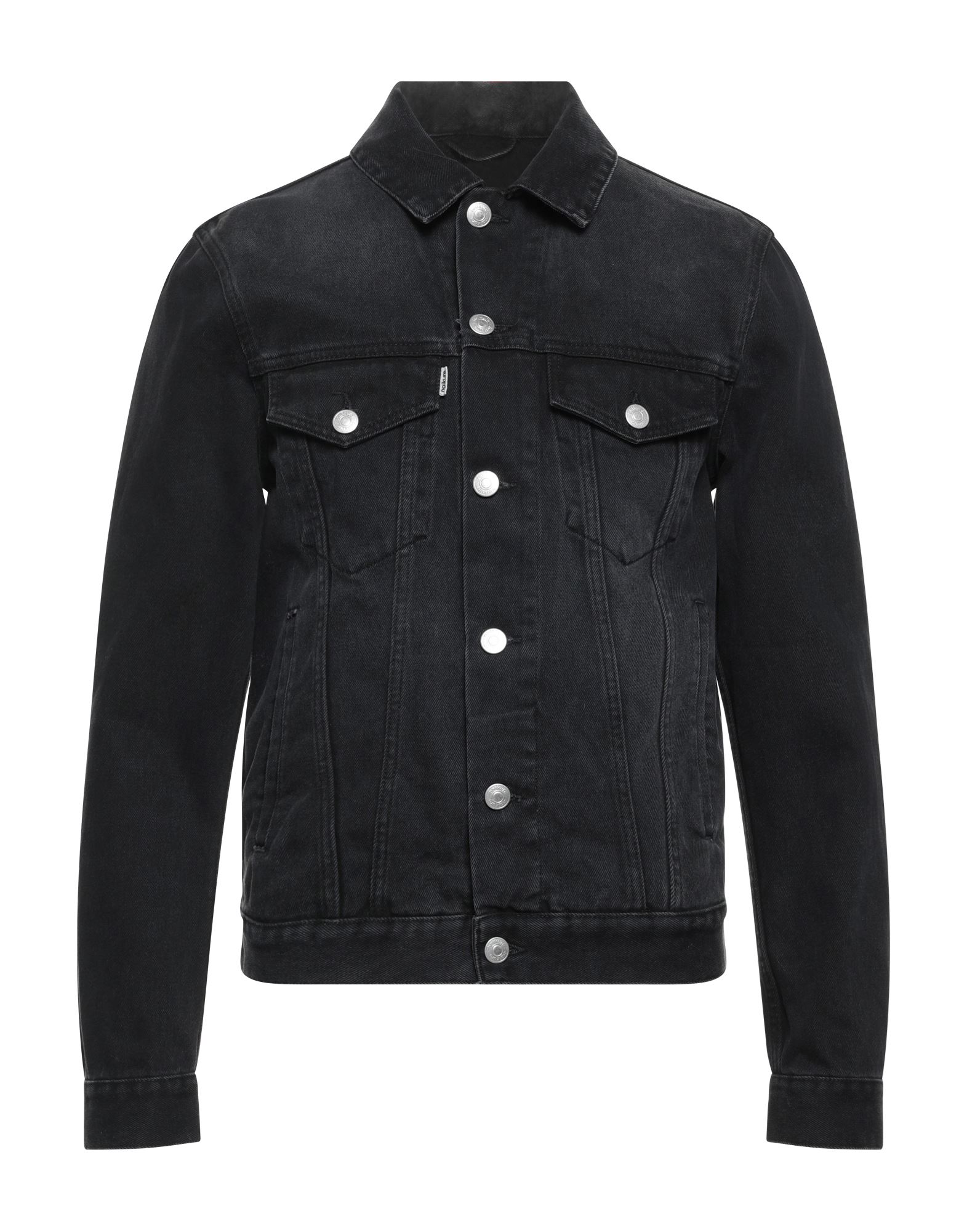 HAIKURE Jeansjacke/-mantel Herren Schwarz von HAIKURE