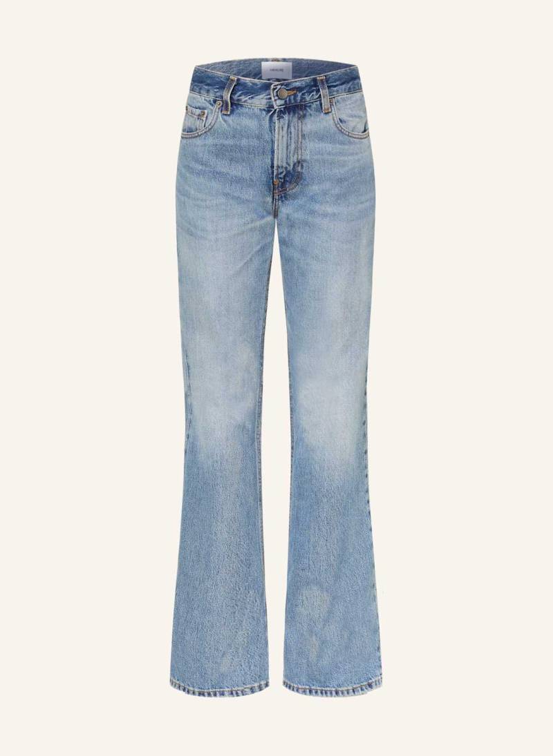 Haikure Bootcut Jeans Flora Dive Blue Wash blau von HAIKURE