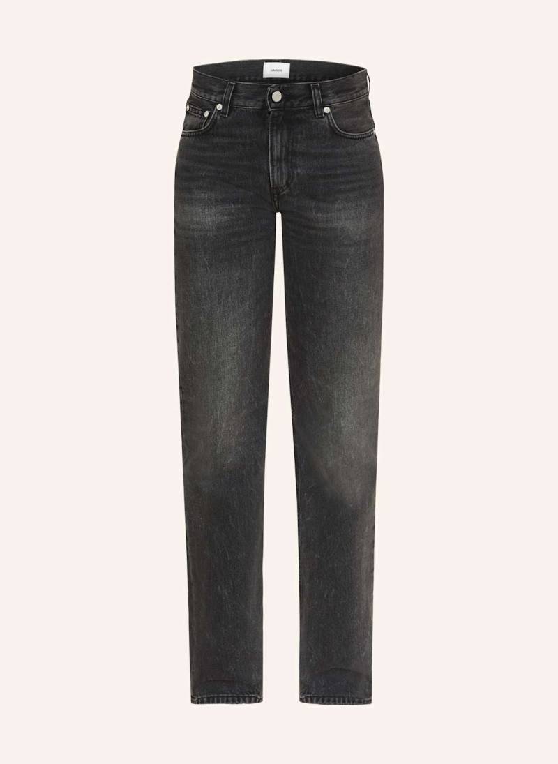 Haikure Straight Jeans Star schwarz von HAIKURE