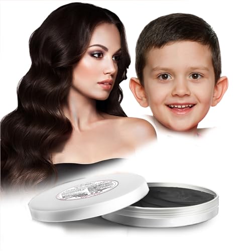 HaiolorPro Schwarz Temporäre Haarfarbe Auswaschbar, Haarfarbe Wachs für Männer und Frauen von HAIOLORPRO