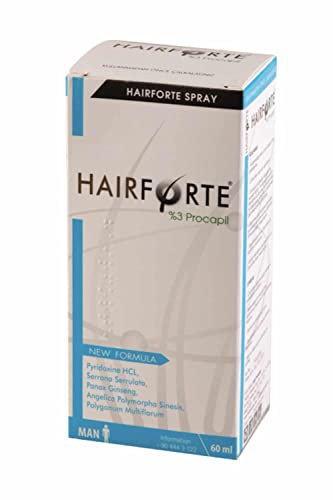 Hairforte Spray für Männer 3% Procapil gegen Haarverlust DHT Blocker von HairForte