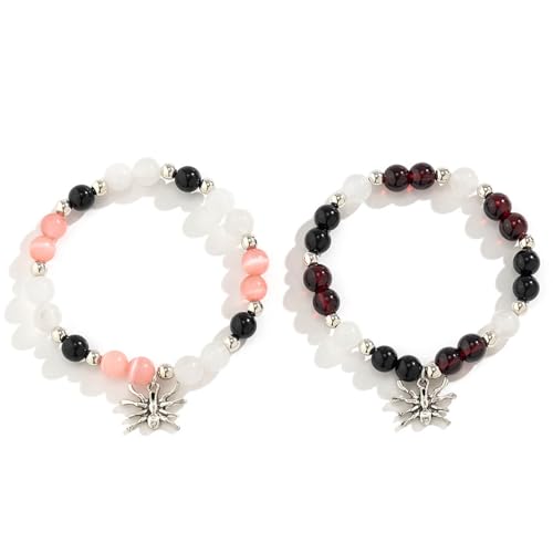 2pcs Halloween Spiders Armband Für Frauen Männer Paar Bangle Persönlichkeit Festival Handgelenk Kette Schmuck Kostümzubehör Halloween Armband 2pcs Halloween Spiders Armband Für Frauen Männer Paar Bangle Persönlichkeit Festival Handgelenk Kette Schmuck Kostümzubehör Halloween Armband von HAISENG