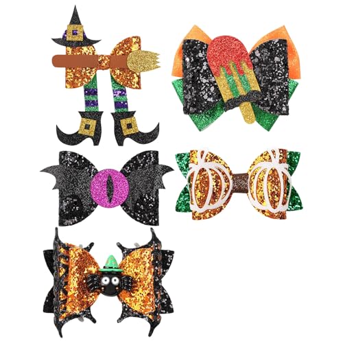 5pcs Delicate Halloween Haare Barrettes Gürtelbereit 5pcs Delicate Halloween Haare Barrettes Gürtelbereit von HAISENG