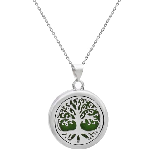 Duft Anhänger Halskettenbäume Des Ätherischen Öl Diffusor Edelstahl Heckkette Mit Scheinen Anhänger Für Frauen Edelstahlschmuck Duft Anhänger Halskettenbäume Des Ätherischen Öl Diffusor Edelstahl Heckkette Mit Scheinen Anhänger Für Frauen Edelstahlschmuck von HAISENG