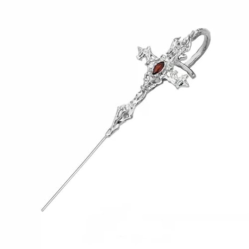 Dunkle Gothic Croses Cuts Ohrringe Piercing Alloy Design Alternativer Schmuck Für Konzertoutfits Und Styleslegierung Ohrstollen von HAISENG