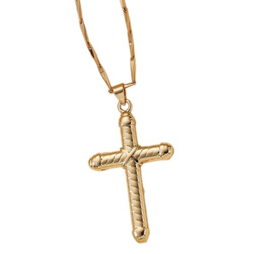 Einstellbare Kettenkreuze Angehender Halskette Accessoire Für Männer Und Frauen Kupfer Vielseitiger Modezubehör Einstellbare Halskette Kette von HAISENG