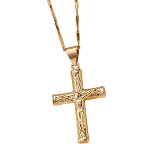 Einstellbare Kettenkreuze Angehender Halskette Accessoire Für Männer Und Frauen Kupfer Vielseitiger Modezubehör Einstellbare Halskette Kette von HAISENG