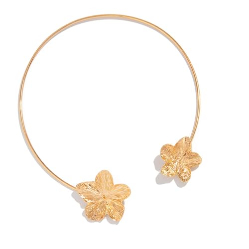 Einzigartige Blumen-/Seestern-Halskette, verstellbare Größe, handgefertigt, Schlüsselbeinkette, Zubehör für Strandliebhaber, Metall-Blumen-Halskette, Star, Wie beschrieben, Wie beschrieben Einzigartige Blumen-/Seestern-Halskette, verstellbare Größe, handgefertigt, Schlüsselbeinkette, Zubehör für Strandliebhaber, Metall-Blumen-Halskette, Star, Wie beschrieben, Wie beschrieben von HAISENG