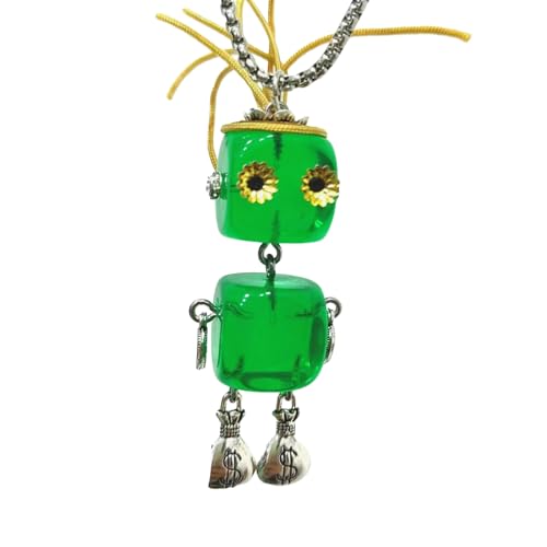 Einzigartige Roboter Neckanteil Muti Funktionl Roboter Anhänger Halskette Vintage Movable Neckschmuck Für Tägliche Verschleißdaten Mode Halskette von HAISENG