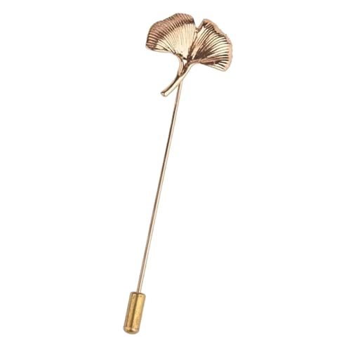 Einzigartige Strasssteine Gingko Blatt Brosche Stecknadel Delikat von HAISENG