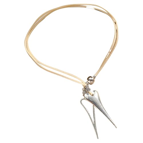 Elegante Korallen Herzstar Anhänger Halskette Mode Charme Schlüsselbein Kette Choker Hochzeit Schmuck Hip Hop Herz Star Anhänger Party Mädchen Geschenk von HAISENG