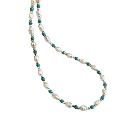 Elegante Perlen Halskette Frauen Perlen Halskette Mode Schmuck Elegante Accessoire Nachahmung Textur Für Jedes Outfit Accessoire von HAISENG
