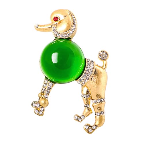 Elegante Pudelbrosche Sichere Schließverschluss Tragbarer Legierungsschmuck Für Formelle Veranstaltung Daily Wear Pudel Brosche von HAISENG