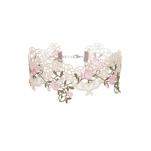 Elegante Spitzenkragen Halskette Mit Farbenfrohen Ausgehöhltem Muster Stilvoller Spitzenschluckschmuck Für Frauen Teenager Halskette Für Frauen Elegante Spitzenkragen Halskette Mit Farbenfrohen Ausgehöhltem Muster Stilvoller Spitzenschluckschmuck Für Frauen Teenager Halskette Für Frauen von HAISENG