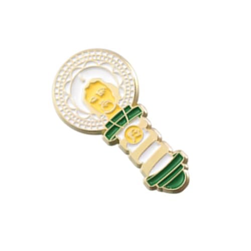 Eleganter Metall Brosche Clip Bestalpin Handgefertigtes Rucksack Revers Abzeichen Accessoire Für Kirchenversammlungen Oder Tägliche Verschleiß Dekorationszubehör von HAISENG