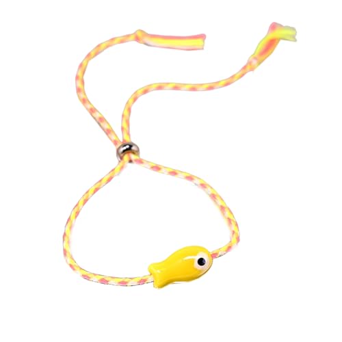 HAISENG Elegantes Mehrfarbiges Keramikfisch Fisch Kaket Armband Set Styles Schmuck Für Frauen Casual Party Trage Accessoire Pull String Armband von HAISENG
