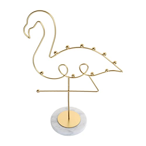 HAISENG Flamingo Form Schmuckausstellungsständer Schmuck Display Racks Schmuck Für Frauen Mädchen Schmuckohrringe von HAISENG