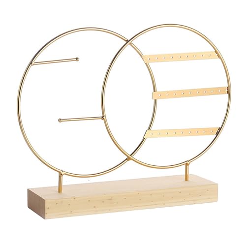 Metallschmuckhalter Stilvoller Ausstellungsständer Halsketten Und Handketten Rack Schmuckschelfen Für Frauen von HAISENG