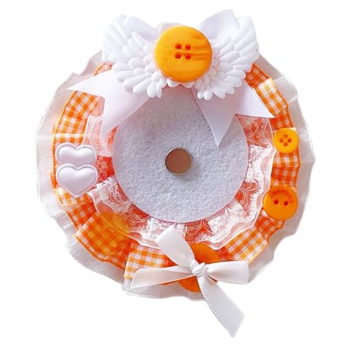 HAISENG Spitzenabzeichen mit Süßigkeitenfaktor, elegante Spitze und Süßigkeiten-Designs, Knopf-Display-Ständer für stilvolle Outfits HAISENG Spitzenabzeichen mit Süßigkeitenfaktor, elegante Spitze und Süßigkeiten-Designs, Knopf-Display-Ständer für stilvolle Outfits von HAISENG
