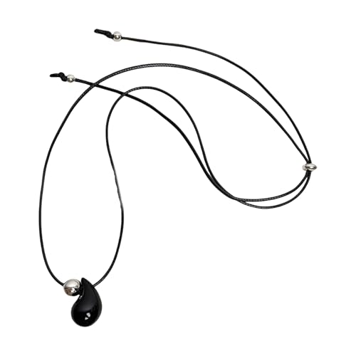HAISENG Stilvolle Halskette mit Wassertropfen-Anhänger, tragbar, für trendige Frauen, Damen, elegant und raffiniert, täglich, lässig, modernes Design, Einheitsgröße, Wie beschrieben, Wie beschrieben von HAISENG