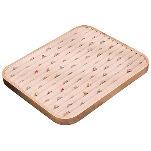 HAISENG Stilvolle Ringe Aufbewahrung Einsatz Praktischer Schmuckschubladen Aufbewahrungsschale Schwamm Kissen Ringe Display Standhalter von HAISENG