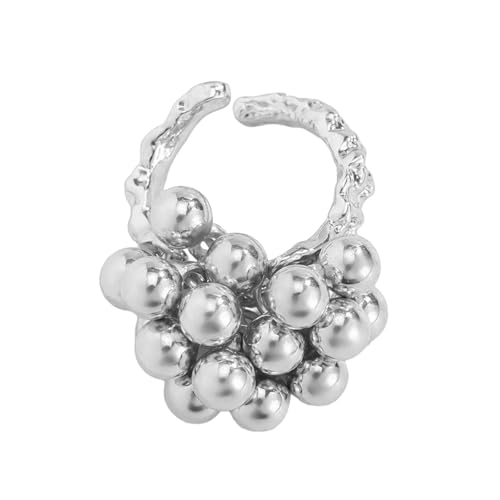 HAISENG Übertriebene große Blütenblätter, modisches Accessoire für Frauen, Grunge-Schmuck, Statement-Schmuckstücke, Stile, geometrischer Schmuck, B, Wie beschrieben, Wie beschrieben von HAISENG