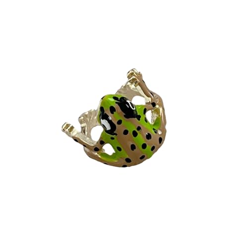 HAISENG Verstellbare schöne Fröschringe für Frauen, Fröschringe aus Legierung, einzigartiger offener Schmuck für Modeliebhaber, exquisite Handwerkskunst HAISENG Verstellbare schöne Fröschringe für Frauen, Fröschringe aus Legierung, einzigartiger offener Schmuck für Modeliebhaber, exquisite Handwerkskunst von HAISENG