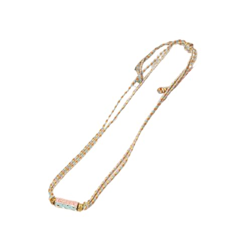 Handgefertigte, robuste, geflochtene Seil-Halskette im Tribal-Stil, Schmuck, tragbar für trendige Frauen, suchen einzigartige Accessoires, Festival-Schmuck, Einheitsgröße, Wie beschrieben, Wie von HAISENG