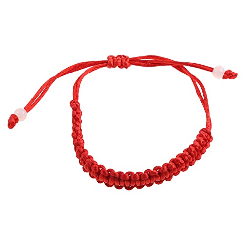 Handgefertigte Glücks-Kabbala-Armbänder, Fußkettchen, Tigerjahr, rotes Seil, Schmuck für Studenten, Familien, String-Armbänder für Teenager, Mädchen von HAISENG
