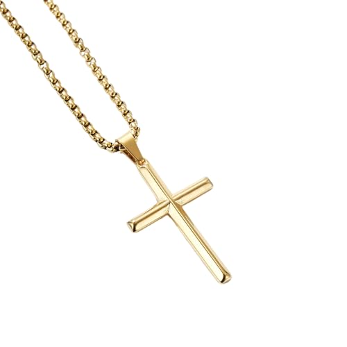 Hypoallergenik Verstellbare Länge Kruzifix Halskette Stilvolle Religiöse Neckketten Punk Choker Mode Accessoire Für Party Mode Accessoire von HAISENG