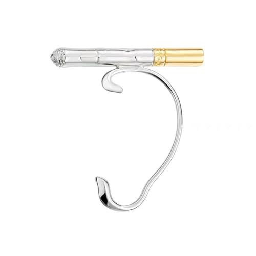 Kühle Zigarettenförmige Ohrhänger Einzigartig Ohne Piercing Ohrringe Druckclip Übertriebener Schmuck Für Smaoking Liebhaber Bequemer Rauchen Anhänger Kühle Zigarettenförmige Ohrhänger Einzigartig Ohne Piercing Ohrringe Druckclip Übertriebener Schmuck Für Smaoking Liebhaber Bequemer Rauchen Anhänger von HAISENG