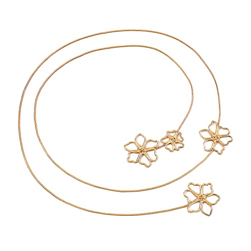 Mehrschichtige Halskette, modisch, lange Kette, Blumen-Choker, mehrschichtiger Körperschmuck, Ketten für Frauen und Mädchen, lange, stilvolle Blume, Statement-Schmuck, Einheitsgröße, Wie beschrieben Mehrschichtige Halskette, modisch, lange Kette, Blumen-Choker, mehrschichtiger Körperschmuck, Ketten für Frauen und Mädchen, lange, stilvolle Blume, Statement-Schmuck, Einheitsgröße, Wie beschrieben von HAISENG