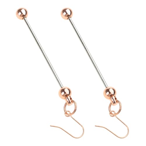 Metallperlenbekennbare Ohrringe Blanks Für Perlen Diys Handwerk Ohrhänger Schmuck Schmuck Frauen Dangeln Ohrringe Machen Bastel Frauen Perlen Schmuckstücke von HAISENG