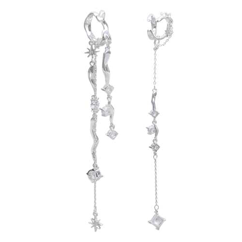 Mode Clip Ohrring Star Form Quasten Ohrmanschettenschmuck Komfortable Ohrringe Legierung Textur Für Jugendliche Frauen Mädchen Mode Clip Ohrring Star Form Quasten Ohrmanschettenschmuck Komfortable Ohrringe Legierung Textur Für Jugendliche Frauen Mädchen von HAISENG