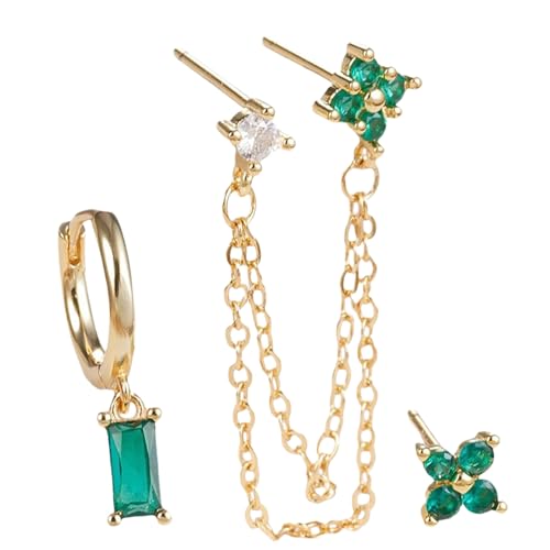 Moderne Kette Tassels Ohrringe Elegante Geometrische Designs 3 Stücke Set Schmuckzubehör Für Tägliche Und Besondere Anlässe Geometrische Stollen Moderne Kette Tassels Ohrringe Elegante Geometrische Designs 3 Stücke Set Schmuckzubehör Für Tägliche Und Besondere Anlässe Geometrische Stollen von HAISENG