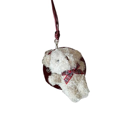 Plüschbären Brieftasche Langkettige Accessoire Stylish Bären Geldbeutel Plüsch Halskette Anhänger Hängende Dekore Für Die Verbesserung Ihres Look Sacks Charme von HAISENG