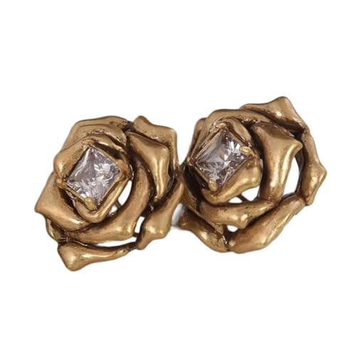 Raffinierte Camellias Studs Mode Accessoire Für Frauen Basteln Aus Robusten Zineslegierung Daily Casual Use Daily Wear Schmuck von HAISENG