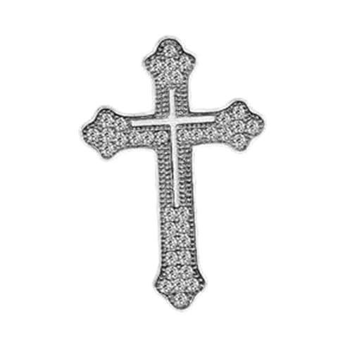 Robale Legierungskanäle Crosses Lapel Pin Accessoire Männerkreuze Brosche Verleihen Jeder Formellen Outfit Brosche Einen Hauch Von Eleganzen von HAISENG