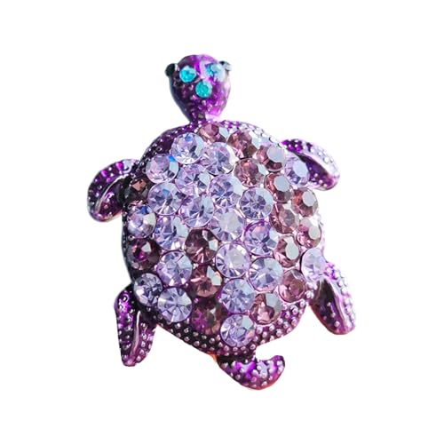 Schildkröten Brosche Mit Legierungsdetail Robuste Beschichtung Mode Schmuck Für Freizeitkleidung Schöne Tierthema Geschenk Für Kinder Schildkröten Schmuck von HAISENG