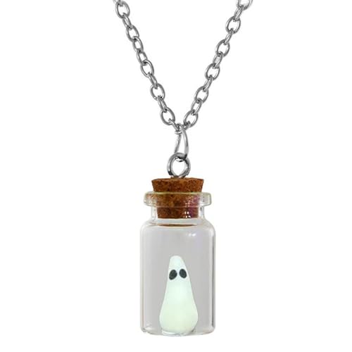 Spirituosen In Einer Flasche Anhänger Halskette Halloween Einstellbare Länge Ketten Frauen Männer Kostüm Accessoire Schmuck Halloween Nacht Accessoire von HAISENG