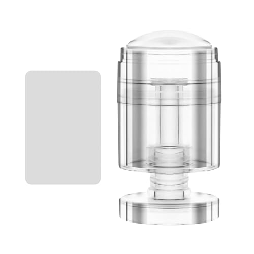 Stempel mit französischer Spitze, transparent, Silikon, drehbar, Gelee-Kunst, Maniküre, Werkzeug für Salons, Nagelspitze, drehbar, klare Kunst für Frauen Stempel mit französischer Spitze, transparent, Silikon, drehbar, Gelee-Kunst, Maniküre, Werkzeug für Salons, Nagelspitze, drehbar, klare Kunst für Frauen von HAISENG