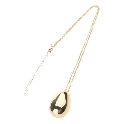 Stilvolle Halskette mit einem zeitgenössischen Wassertropfen-Anhänger, elegant in polierter Wassertropfenform, einzigartig, elegant, M, Wie beschrieben, Wie beschrieben Stilvolle Halskette mit einem zeitgenössischen Wassertropfen-Anhänger, elegant in polierter Wassertropfenform, einzigartig, elegant, M, Wie beschrieben, Wie beschrieben von HAISENG