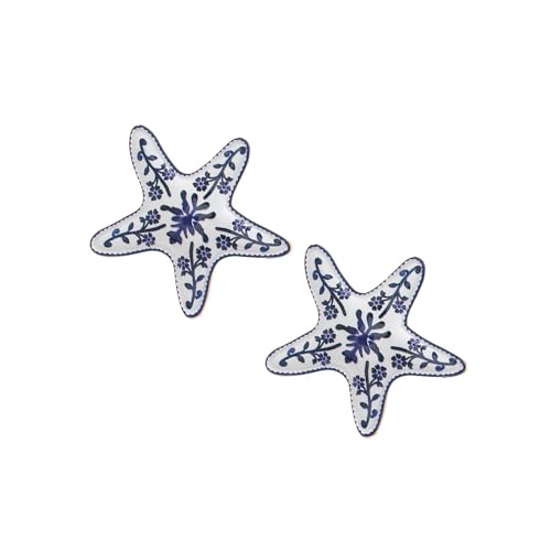 Stilvolle Ozeanik Inspirierte Florale Robuste Legierungsmaterialien Ohrringe Mit Lebendigem Farbmode Accessoire Für Frauen Ozeanic Theme Ohrschstene von HAISENG