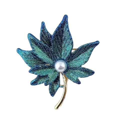Stylish Alloy Maple Leaf Brosche Pin Mit Cloisonne Für Kleidermäntel Jacken Vielseitige Outfit Enhancer Party Outfit Brosche von HAISENG
