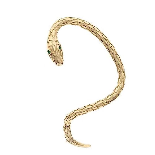 Übertriebene Tier-Ohrringe, Punk-Knorpel-Legierung, Ohrringe, Metall-Ohrmanschette, Clip, Wickelohrring für Mädchen, Ohrclips, Silver, Wie beschrieben, Wie beschrieben von HAISENG