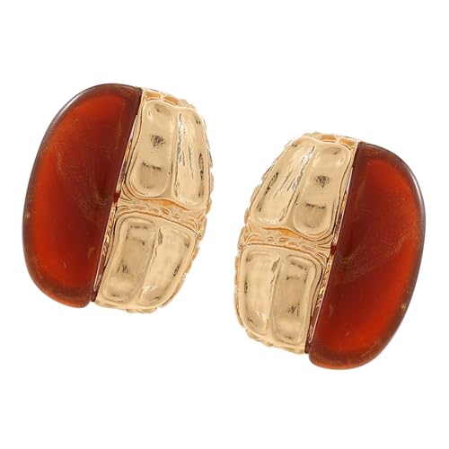 Unregelmäßige Braune Bernsteinharzohrringe Mode Accessoire Für Frauen Retro Stile Übertrieben Legierungsschmuck Neuankömmlinge Einzigartige Designs Ohrringe Ohrringe Unregelmäßige Braune Bernsteinharzohrringe Mode Accessoire Für Frauen Retro Stile Übertrieben Legierungsschmuck Neuankömmlinge Einzigartige Designs Ohrringe Ohrringe von HAISENG