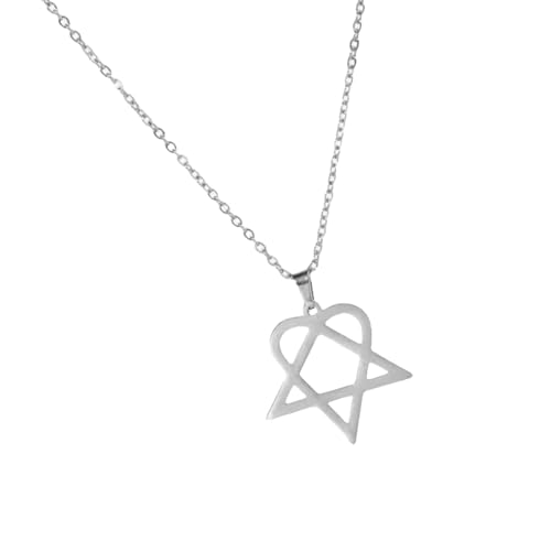 Unregelmäßige Sternform Halskette Allergie Resistent Edelstahlkette Minimalistische Design Schmuck Geschenk Für Ihren Einzigartigen Geometrischen Anhängerschmuck von HAISENG