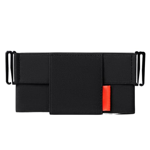 Unsichtbare Hüfttasche für unterwegs, zum Laufen, Handy-Organizer, tragbare Karten-Aufbewahrungstasche, Reisepass-Halter, Geldbörse, Gürteltasche, tragbare Karten-Aufbewahrungstasche, Reisepasshalter von HAISENG