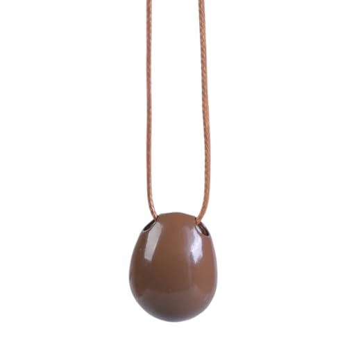 Verstellbare Langwachs Seilkette Robustes Wachskabel Halskette Mit Einem Einzigartigen Perlenanhänger Für Styles Enthusiasten Minimalistische Perlendesigns von HAISENG