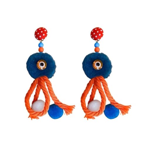 Weiche Ohrringe Leicht Blue Eye Mode Anhänger Trendy Dangle Geeignet Für Mode Outfits Ohrringe Für Frauen Die Personalisierte Accessoires Lieben von HAISENG